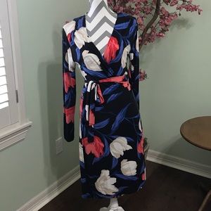 Floral Wrap Dress